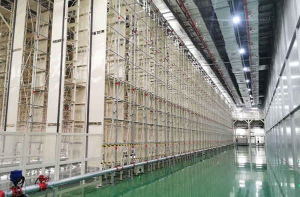 Corea del sur LG Nanjing Binjiang New Energy Batory Chemical warehouse (en inglés)