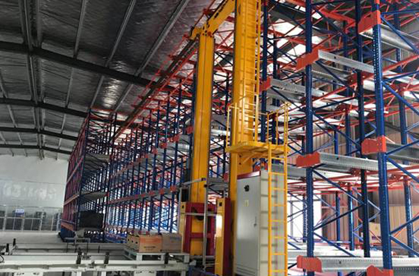 Mengniu Milk Group cold warehouse pallet shuttle warehouse Project (en inglés)