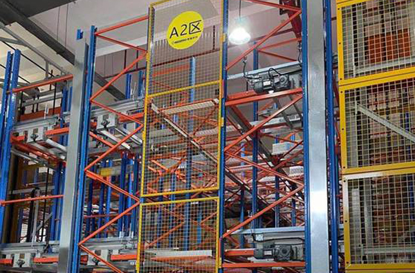 Yancheng automaticuatro pallet shuttle warehouse system